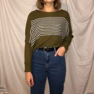 Baggy Striped Sweater